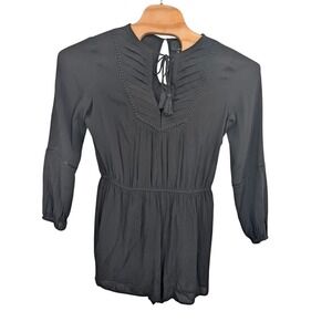 Greylin Anthropologie Black Trina‎ Romper One Piece Women's NWT sz M